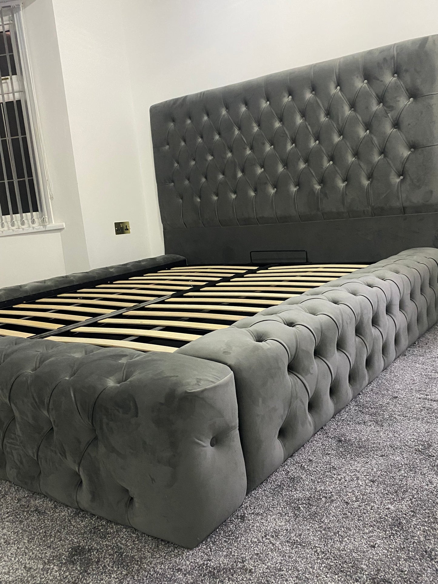 Plush Velvet Dubai Ambassador Bed