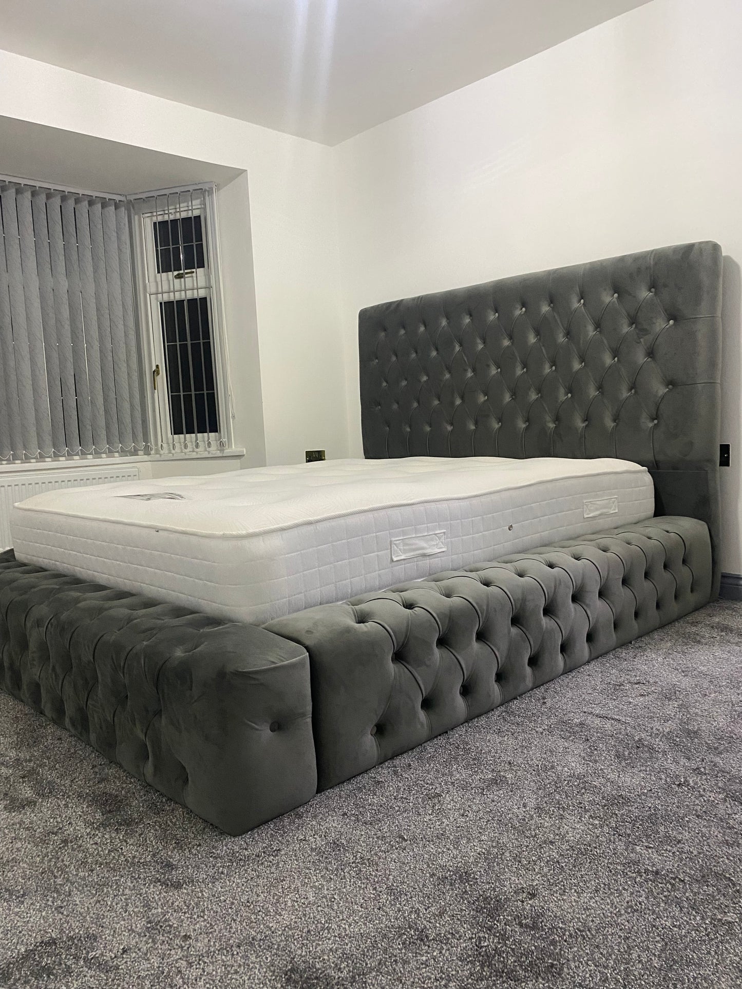 Plush Velvet Dubai Ambassador Bed