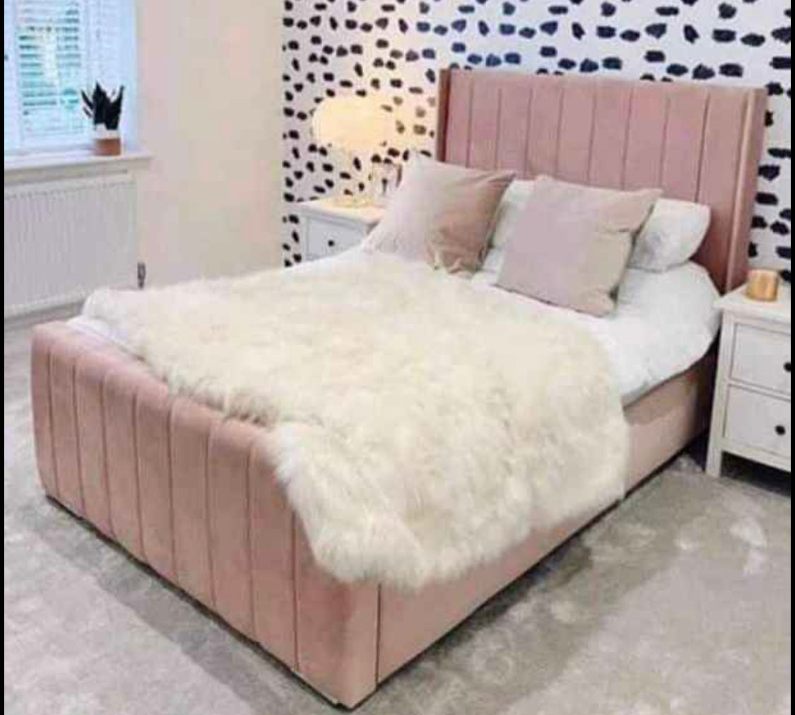 Sara Panel Wing Design Bed