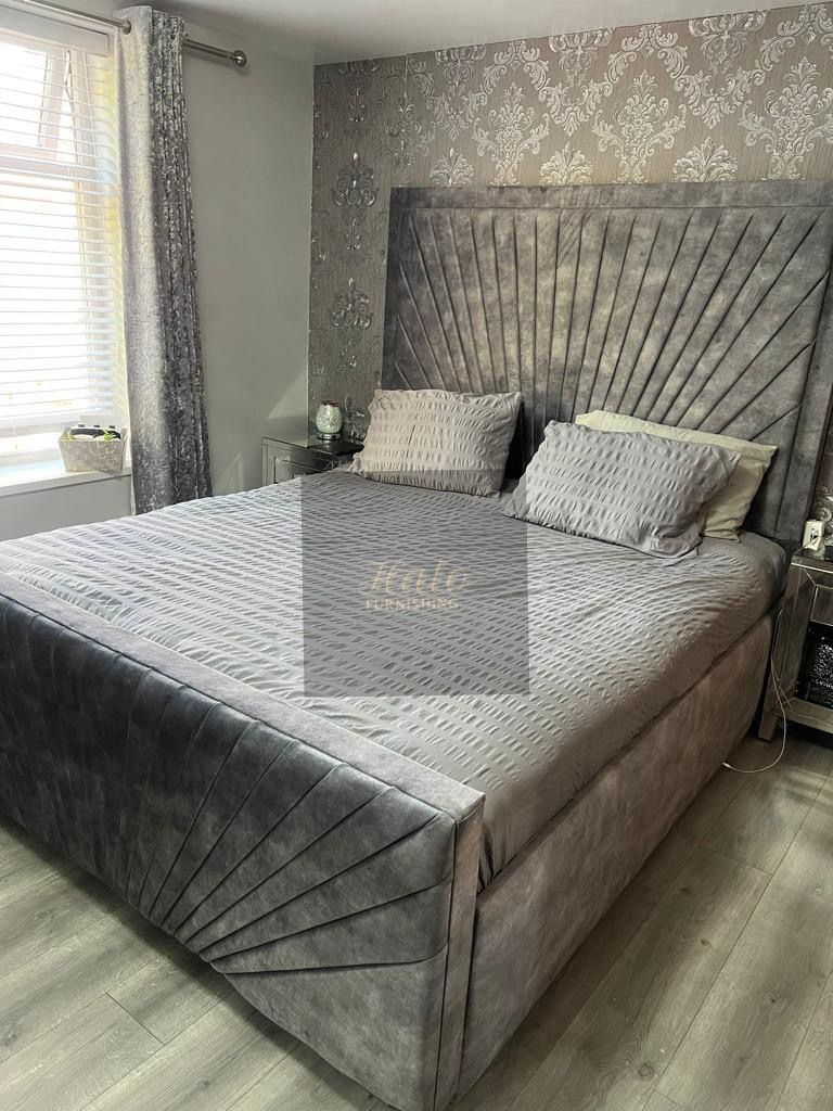 Aurora Sunrise Bed in Coniston Fabric image 0