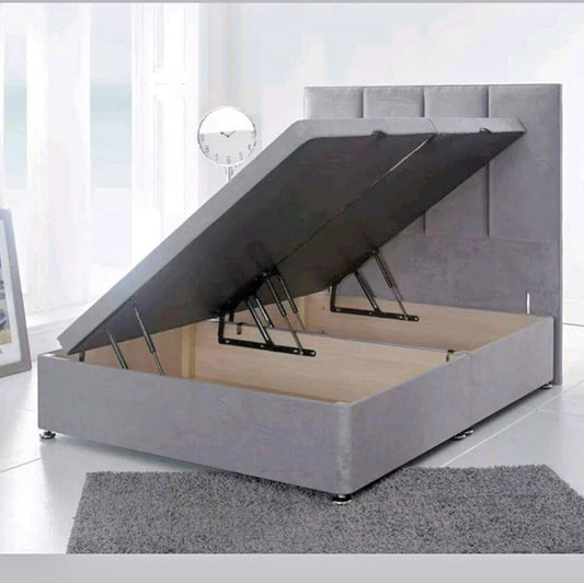 Panel Design Ottoman Divan Gaslift Bed