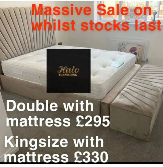 SALE Original Sunrise Bed with orthopaedic Mattress