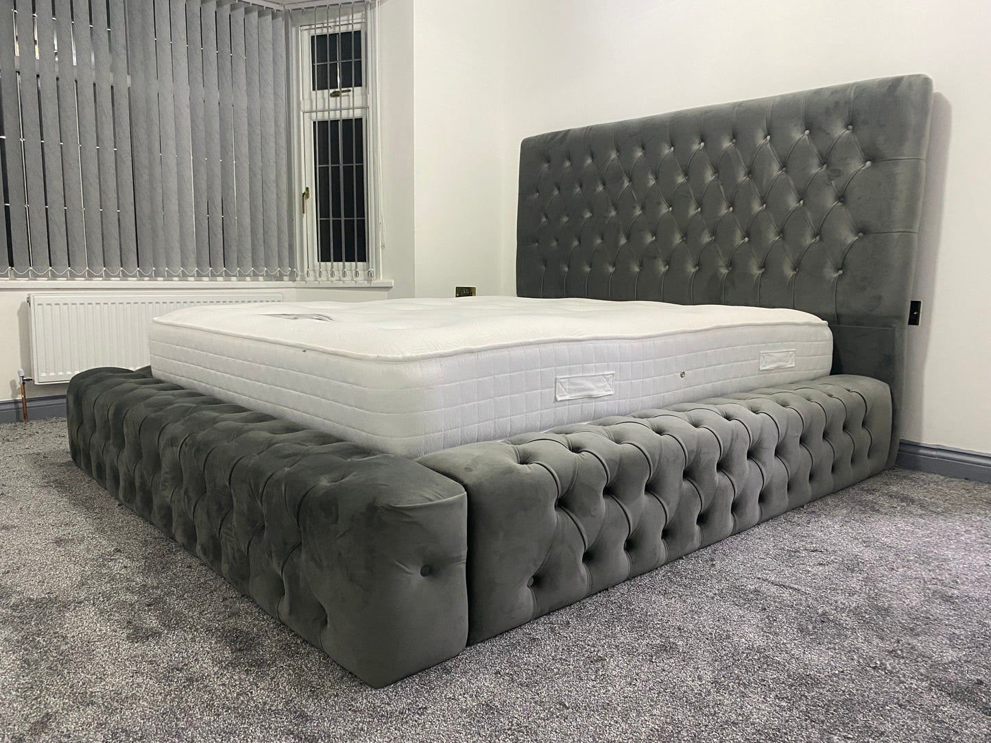 Plush Velvet Dubai Ambassador Bed